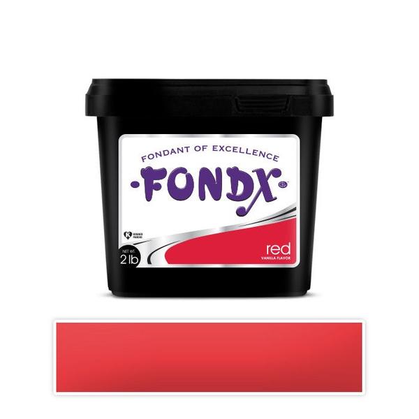 Fondx Red Fondant 2 lbs