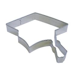 Grad Cap Cookie Cutter - 4.5"