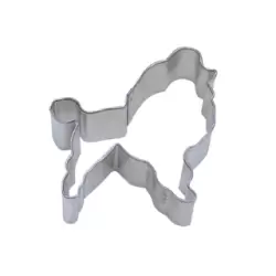 Dog (Poodle) Cookie Cutter - 3"