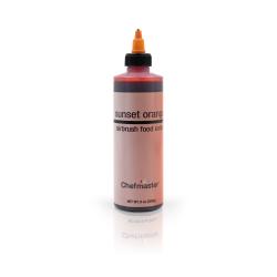 Sunset Orange 9 oz Airbrush Color by Chefmaster