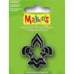 Fleur De Lis Stainless Steel Cutter Set of 3