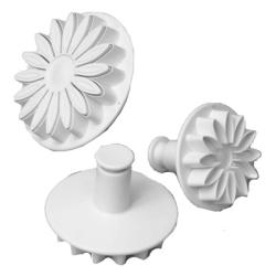 PME Sunflower Daisy Gerbera Plunger Cutter  Set of 3