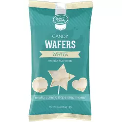 White Vanilla Candy Wafers - 16 oz