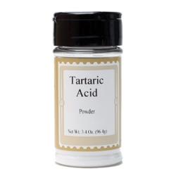 Tartaric Acid Powder - 3.4 oz