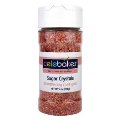 Sugar Crystal - Shimmer Rose Gold 4 oz