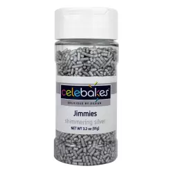 Jimmies - Shimmering Silver 3.2 oz