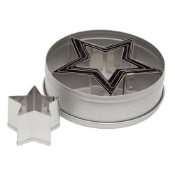 Star Cutter Set - Ateco 6 Pieces