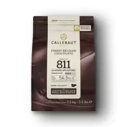 Callebaut Semi-Sweet Dark Chocolate 811 - 2.5Kg