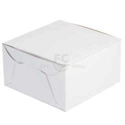 9X9X5 White Cake Box