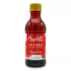 Raspberry Artisan Natural Flavor by Amoretti - 8 oz (226g)