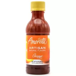 Orange Artisan Natural Flavor by Amoretti - 8 oz (226g)