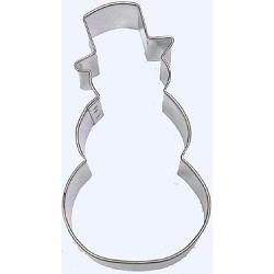 Snowman W/ Hat Cookie Cutter - 3.75"