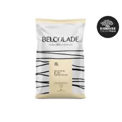 Belcolade 28% White Chocolate Drops - 5kg