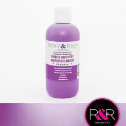 Purple Amethyst Gemstone Cocoa Butter by Roxy & Rich - 8 oz