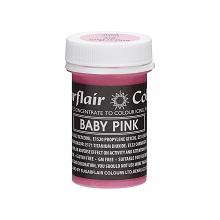 Baby Pink Sugarflair Spectral Concentrated Pastel Paste Colour