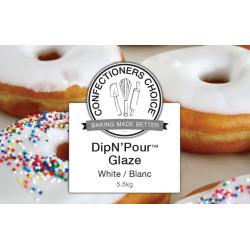 DipN'Pour Glaze White 5.5kg