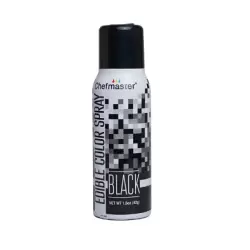 Black Edible Food Color Spray - by Chefmaster