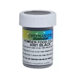 Black Powder Food Color - 3 Grams by Chefmaster