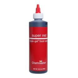 Super Red 10.5 oz Liqua-Gel Food Color by Chefmaster