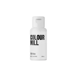 White Colour Mill Oil Based Colouring - 20 mL