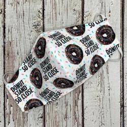 Donut Stand So Close Mask by Swanky Stiches