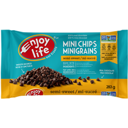Enjoy Life Semi-Sweet Gluten Free Mini Chocolate Chips - 283g