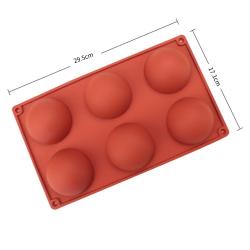 Sphere Silicone Mold - 70 mm (2.7 inch)