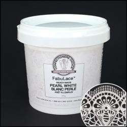 Pearl White Fabulace Pre-Mix by Confectioners Choice - 200 Grams