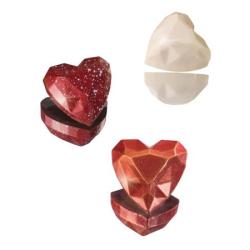 Heart Jems Poly-carbonate Chocolate Mold