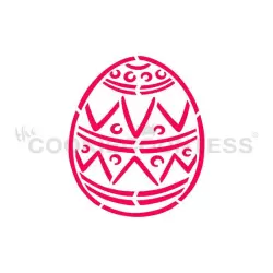 Drawn with Character - Easter Egg PYO Cookie Stencil - The Cooki