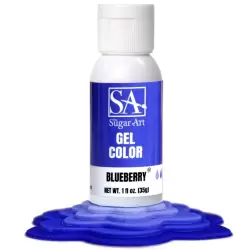 Blueberry Gel Color - 1 oz by The Sugar Art