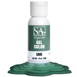 Sage Gel Color - 1 oz by The Sugar Art