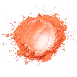 Orange Zest Luster Dust - Sterling Pearl Shimmer