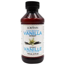 Clear/Artificial Vanilla Extract by Lorann Oils - 4 oz