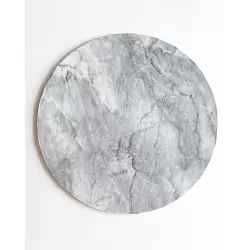 8 Inch Round Marble 1/2" Drum Cake Board