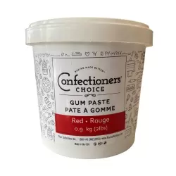 Confectioners Choice Red Gumpaste 2 lbs