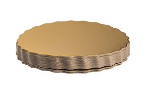 Gold 0.045" Round Scallop Thin Board - 6" 300