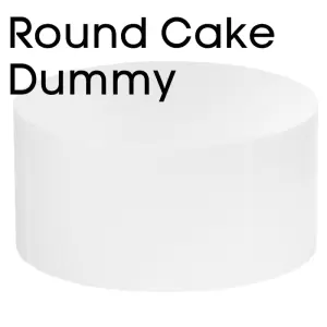 Round cake dummy