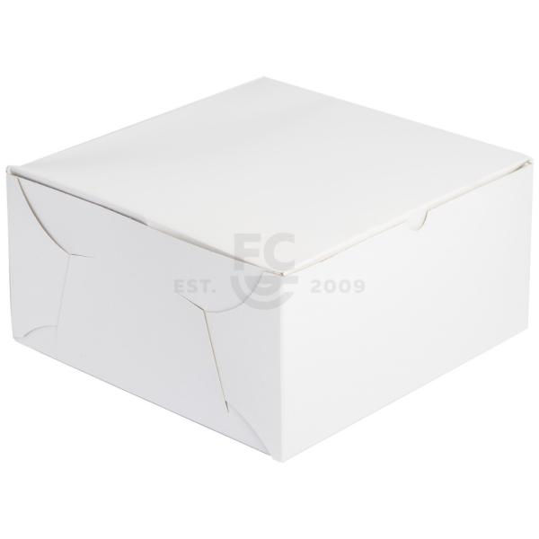 12X12X6 White Cake Box