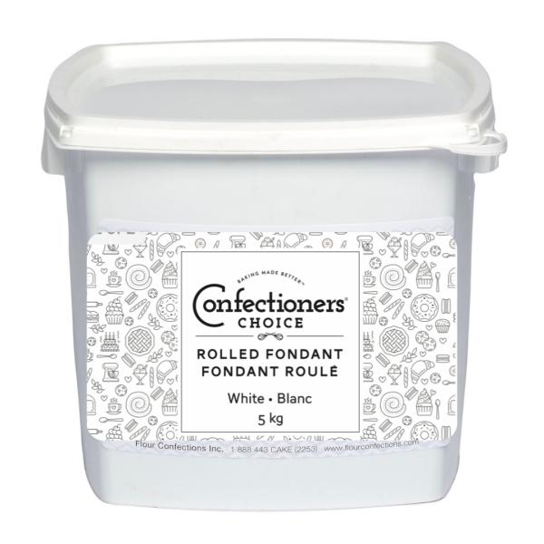 Confectioners Choice White Rolled Fondant. 5 kg