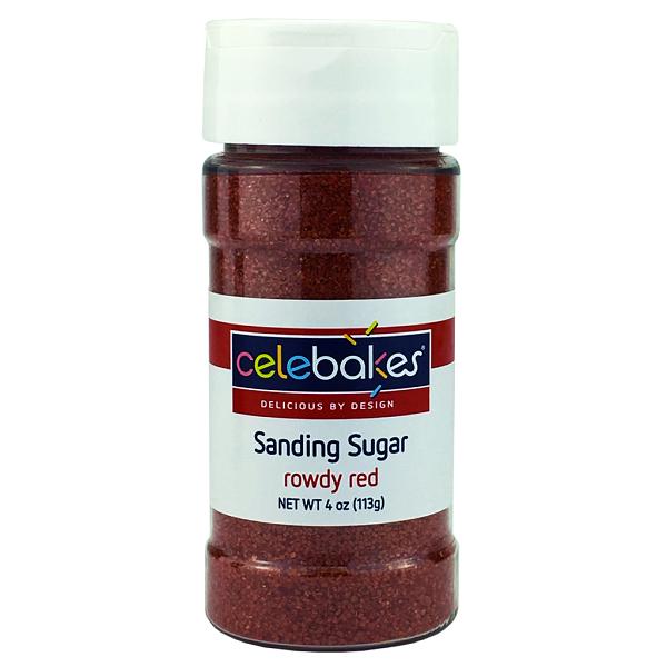 Sanding Sugar - Rowdy Red 4 oz 600