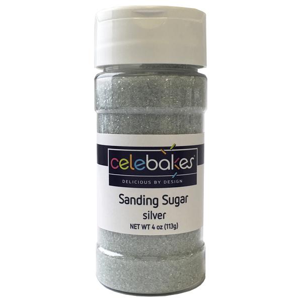 Sanding Sugar - Silver 4 oz 600
