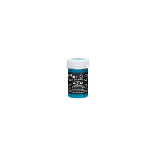 Aqua Spectral Concentrated Pastel Paste Colour - by Sugarflair