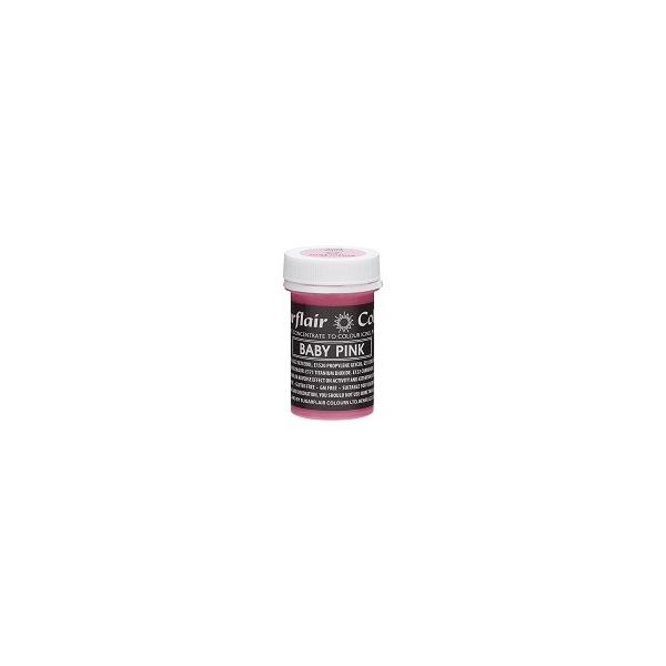 Baby Pink Sugarflair Spectral Concentrated Pastel Paste Colour