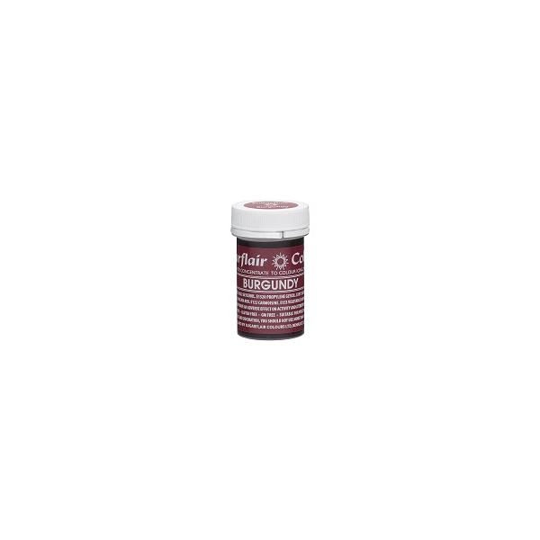 Burgundy Sugarflair Spectral Concentrated Paste Colour 600