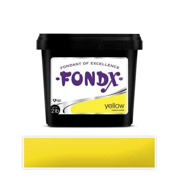 Fondx Yellow Fondant 2 lbs 600