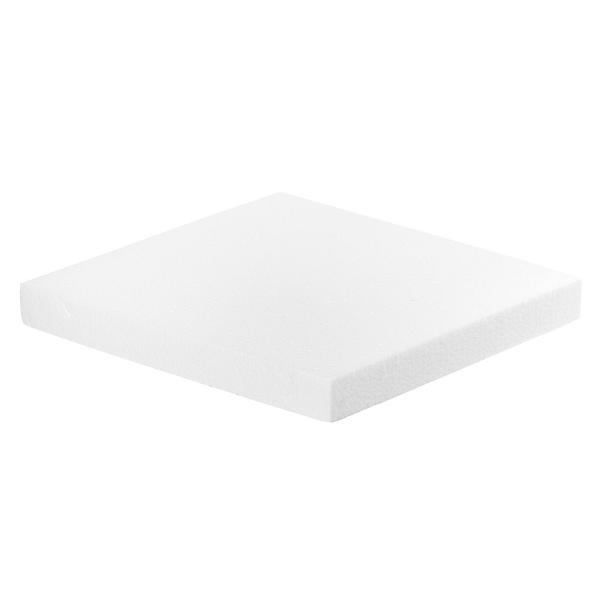 Square Foam Cake Dummy Riser - 1 Inch by 6 Inches Wide
