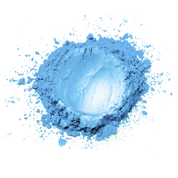 Pastel Blue Luster Dust - Sterling Pearl Shimmer Dust 600