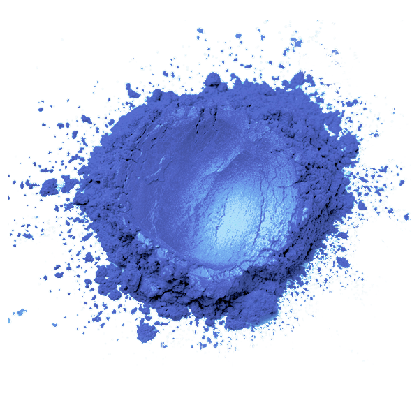True Blue Luster Dust - Sterling Pearl Shimmer Dust 600