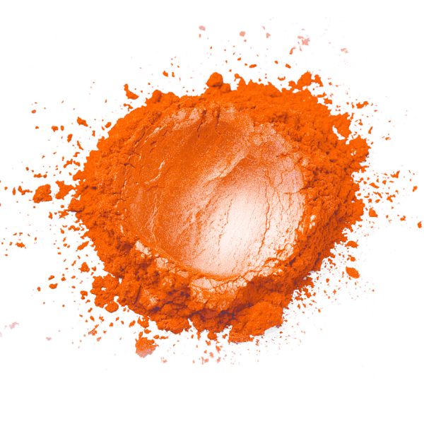 Orange Luster Dust - Sterling Pearl Shimmer Dust